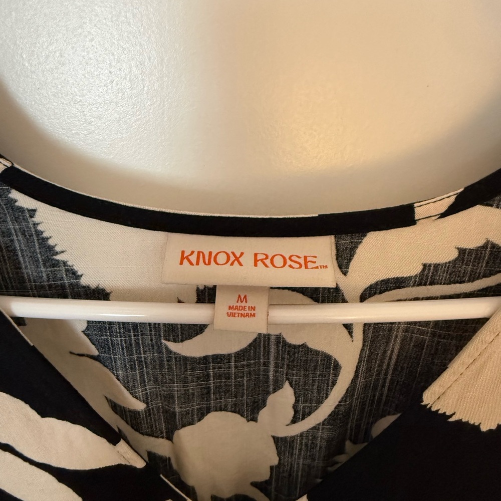 Knox Rose Black and Cream Maxi Dress - Picture 2 of 3